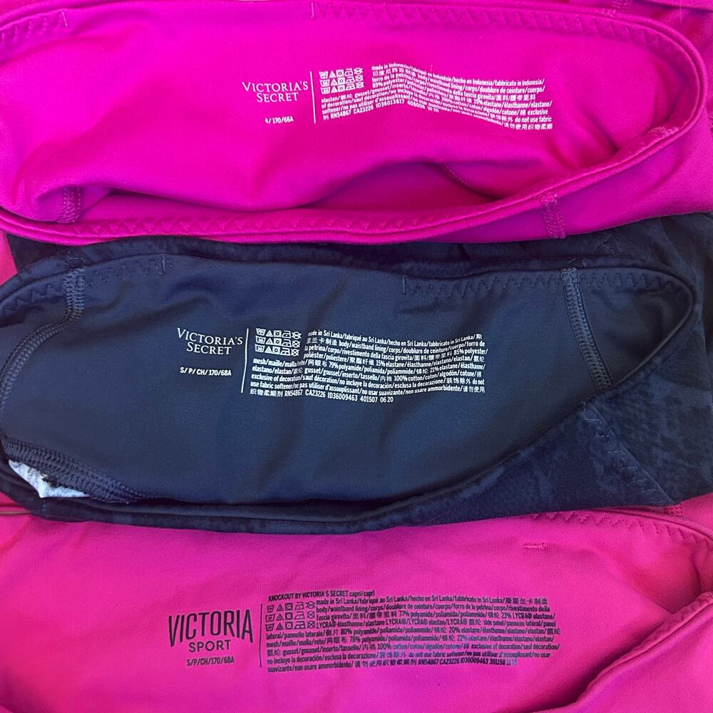 3 Pairs of Victoria's Secret Leggings - Picture 2 of 3